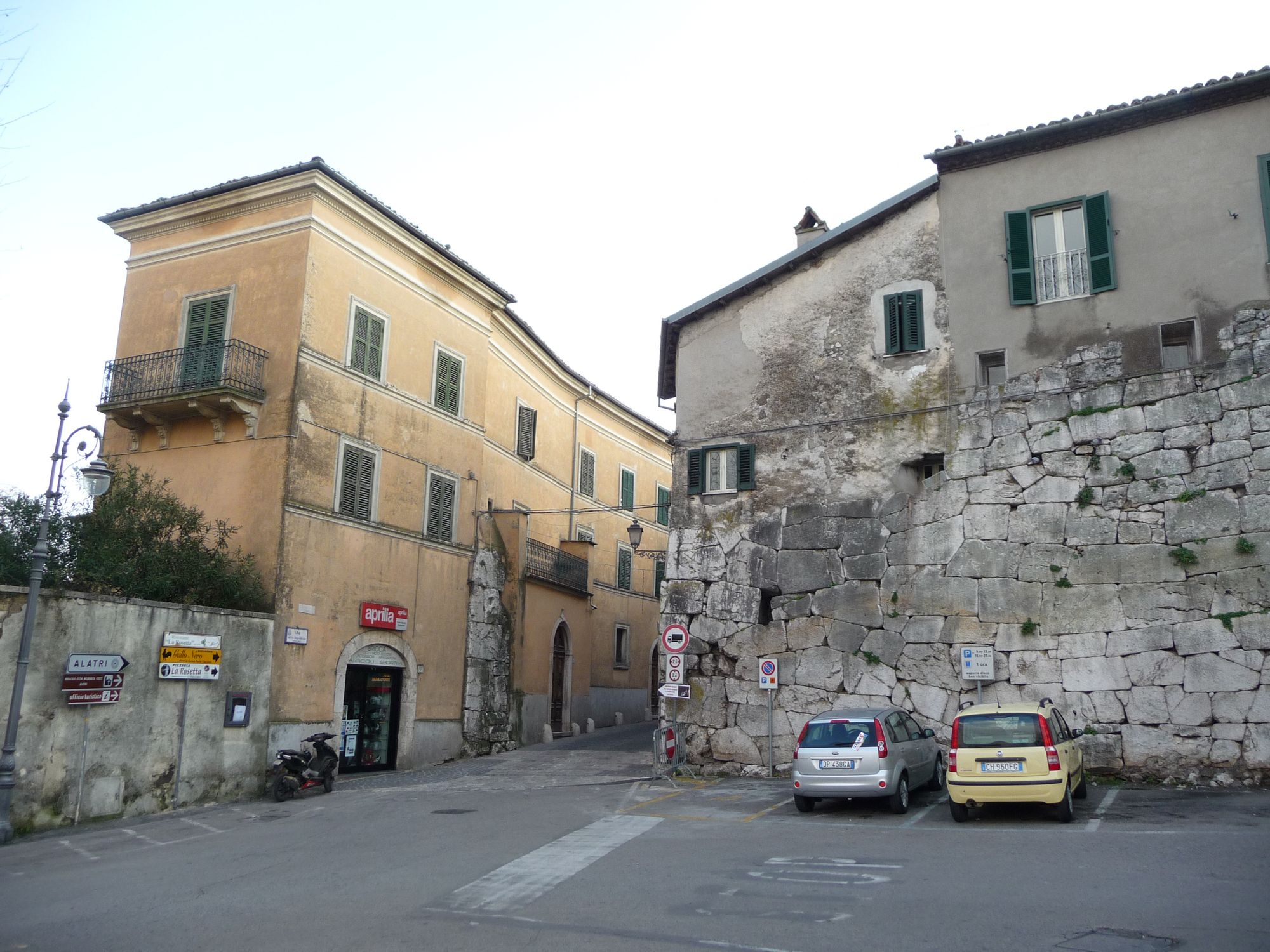 Detail of the cyclopean walls of Alatri