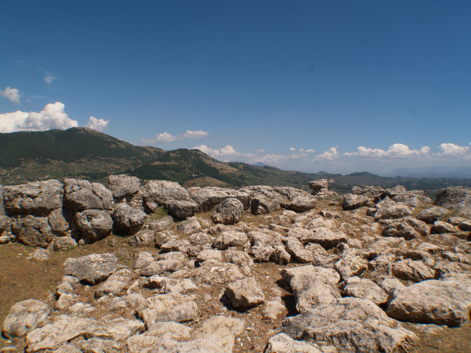View of the Acropolis of Alatri
